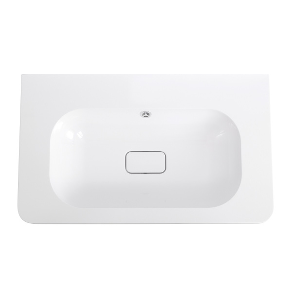 Раковина из искусственного камня (80х48) CEZARES CZR-800/480-LV-MR-NV-W0