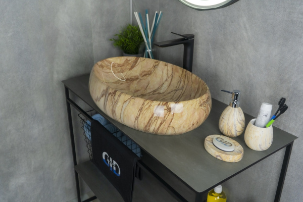 Раковина накладная (60х41) Gid Mnc161