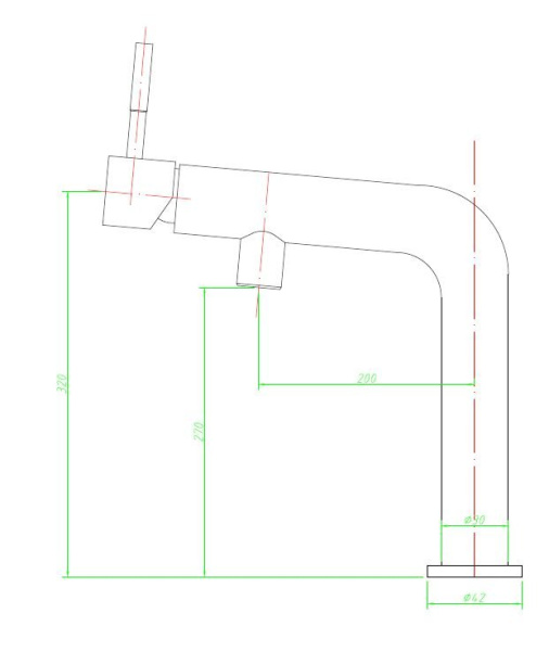 Смеситель для кухни ESKO K6 K6