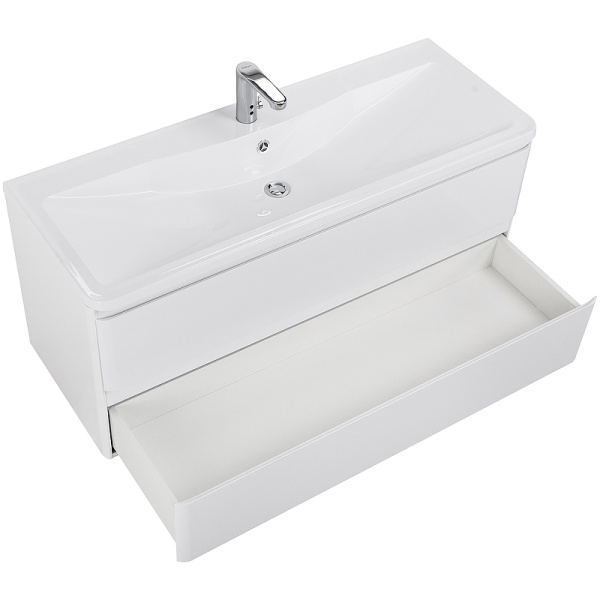 База под раковину BelBagno 120 ALBANO-1200-2C-SO-BL подвесная Bianco Lucido