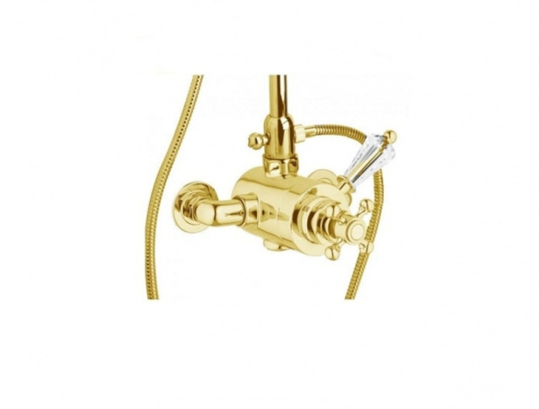 Смеситель с термостатом Cezares Vintage VINTAGE-D-T-03/24-Sw