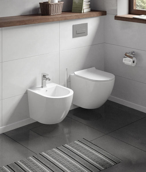 Биде подвесное Koller Pool Round RN-0495-B