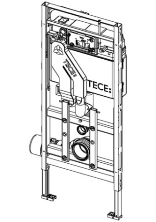 Система инсталляции для унитаза TECE 9600400