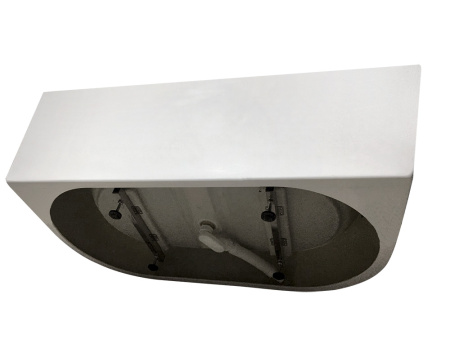 Акриловая ванна (170х80) ABBER AB9216-1.7 без гидромассажа, белый