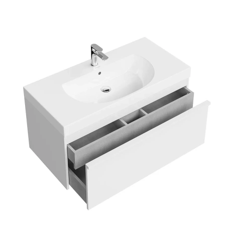 Тумба под раковину Kerama Marazzi Modula 100 MO.100.1+1\WHT