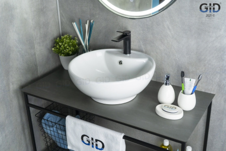 Раковина накладная (45х45) Gid N9001