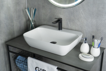 Раковина накладная (55х42) Gid N9047