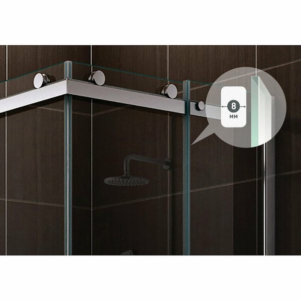 Душевой уголок Berges Wasserhaus Gelios (90х90) 061022