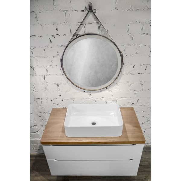 Тумба под раковину Jorno Wood 80 Wood.01.80/P/W