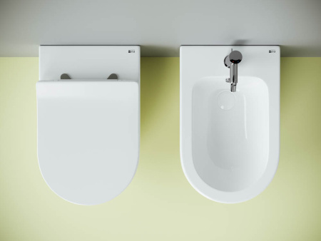Напольный приставной унитаз Ceramica Nova Metropol Rimless CN4004
