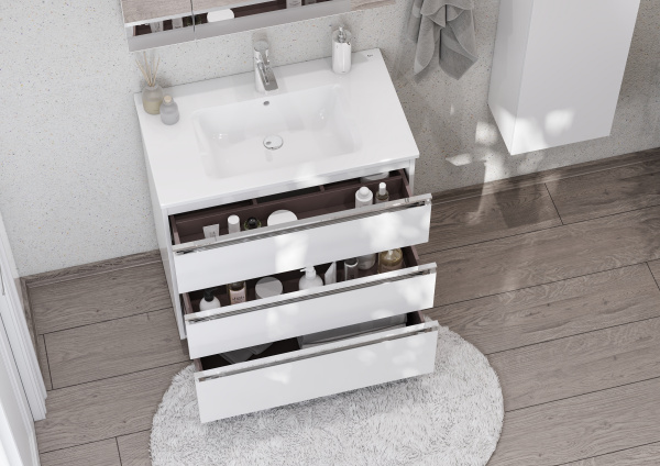 Раковина полувстраиваемая (80x46) Roca The Gap  3279A4000