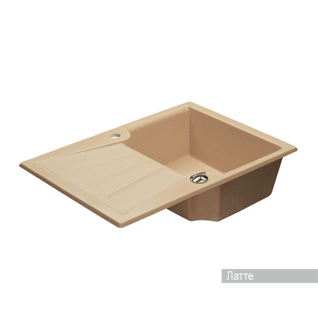 Кухонная мойка Aquaton Монца 1A716032MC260 латте