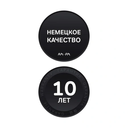 Термостат для душа AM.PM X-Joy F85A40022 черный матовый