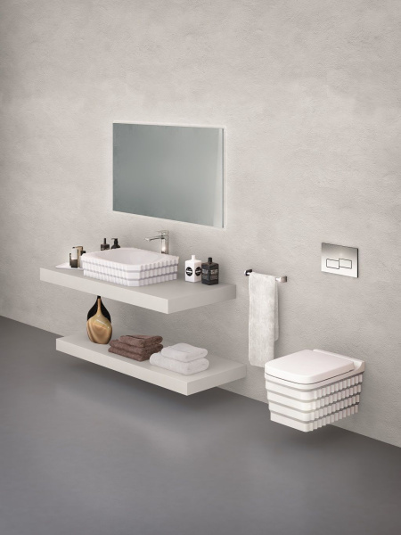 Раковина накладная (61х46,5) Bien Shine SHLG06101FD0W3000