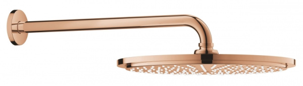 Верхний душ с кронштейном Grohe Rainshower Cosmopolitan 26066DA0 (26066 DA0) теплый закат Верхний душ с кронштейном Grohe Rainshower Cosmopolitan 26066DA0 (26066 DA0) теплый закат