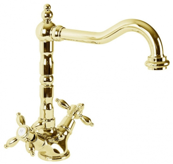 Смеситель Для Раковины Cezares NOSTALGIA NOSTALGIA-LS2-03 золото