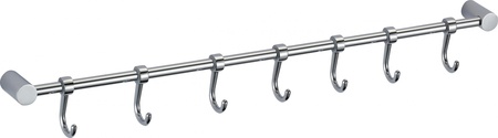 Планка с крючками 7 крючков Savol S-006207