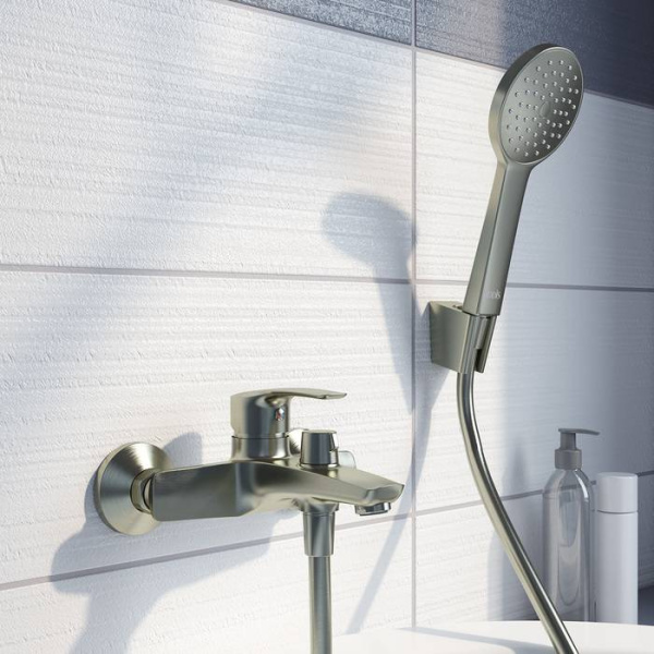 Смеситель для ванны сатин IDDIS Ray (RAYBN02i02)