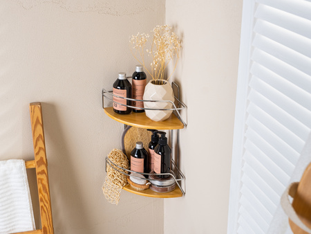 Полка угловая ЧМЗ Модулус Бамбук  509-005-01