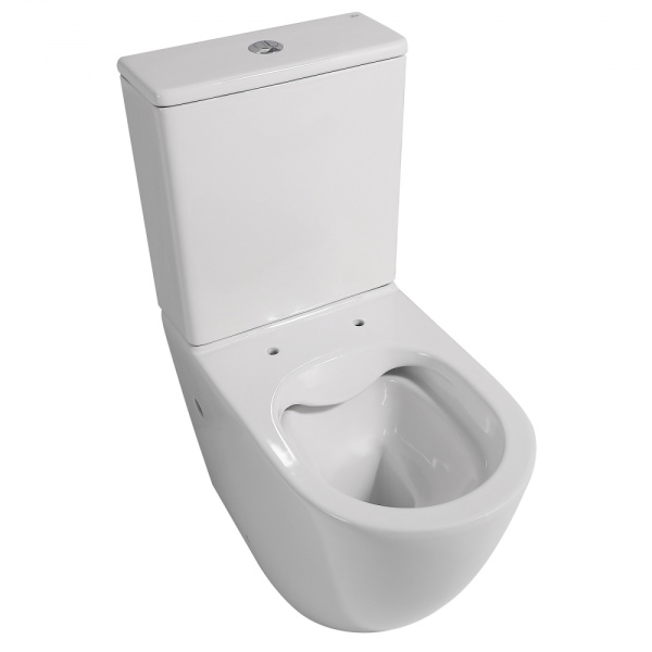 Унитаз ABBER Bequem AC1110 компакт белый, безободковый