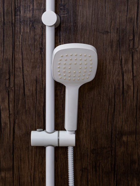 Душевая лейка Orange O-Shower S04HSW 1 режим, белый