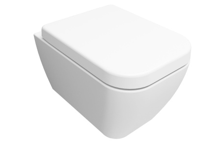 Унитаз подвесной безободковый  Serel Rita RT26 с сиденьем микролифт