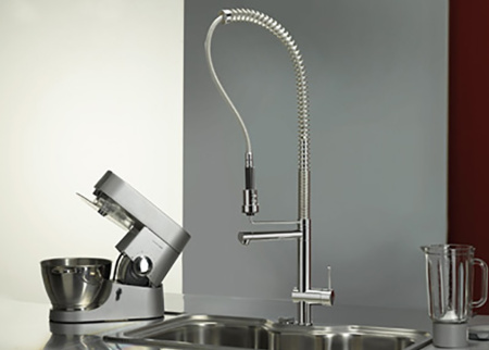 Смеситель для кухни Webert Springy SN921402015, хром