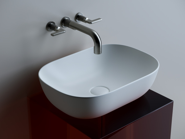 Раковина накладная (45,5х32,5) Ceramica Nova ELEMENT CN6009MW