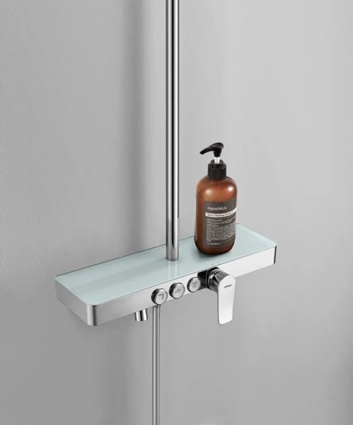 Душевая система с изливом Arrow AG3315CP хром