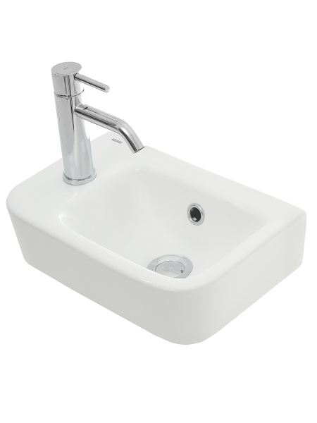 Раковина накладная (24,5x37,5) AQUAme AQM5006L