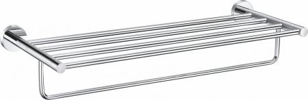 Полотенцедержатель с полкой WONZON & WOGHAND EASY, хром WW-8181