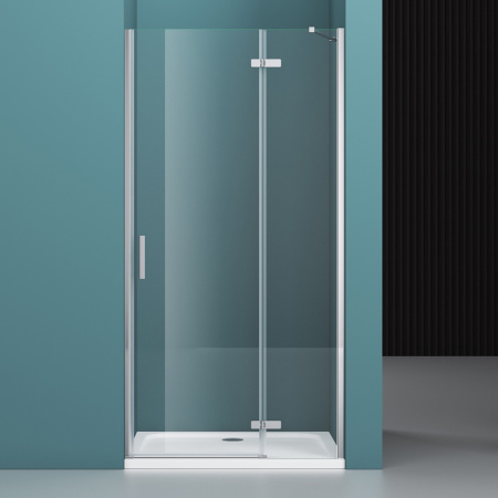 Душевая дверь (80х195) BelBagno KRAFT-B-12-60/20-C-Cr-R