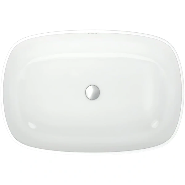 Раковина-чаша Санта Купер56 56,5x37,5 см, накладная, белый