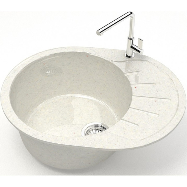 Кухонная мойка Marrbaxx  Тейлор Z10 Z010Q007 хлопок белый