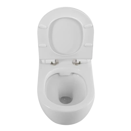 Унитаз подвесной безободковый CEZARES STYLUS CZR-513-TH-R/CZR-076-SC микролифт