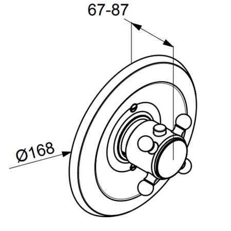 Центральный термостат Kludi Adlon/1926 517194520