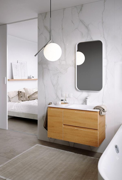 Тумба под раковину Aqwella Accent ACC0109RDZ коричневый