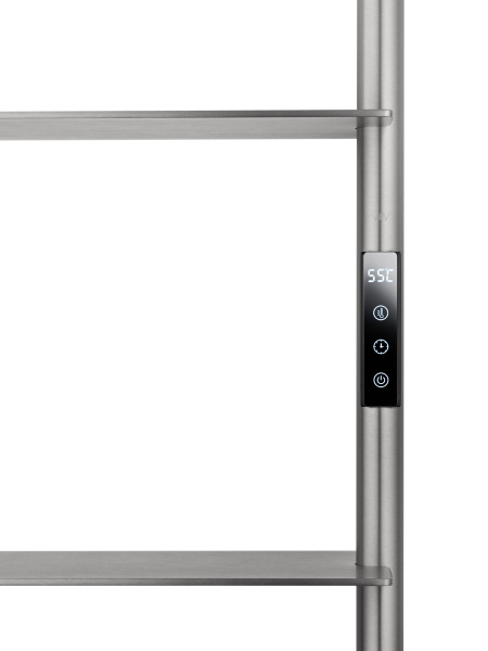 Полотенцесушитель электрический WONZON & WOGHAND DÜSSELDORF, брашированный никель WW-A205-BR Полотенцесушитель электрический WONZON & WOGHAND DÜSSELDORF, брашированный никель WW-A205-BR