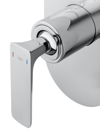 Смеситель для душа встраиваемый WONZON & WOGHAND SHARK, хром WW-484700-CR