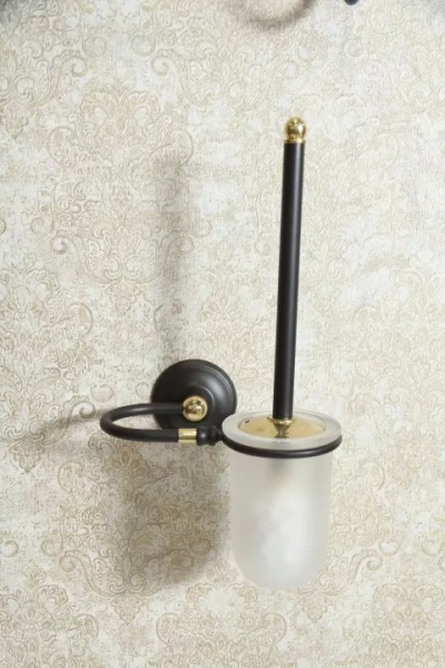 Держатель щетки подвесной, матовое стекло ART&MAX SOPHIA AM-2145-Nero/Do-Ant