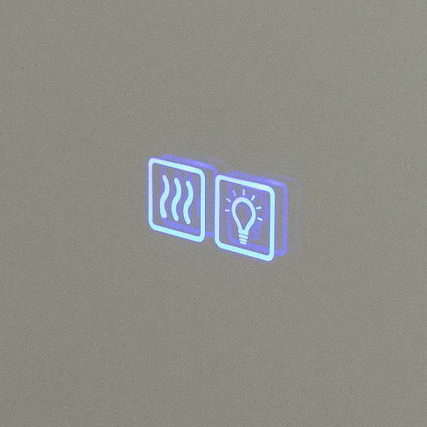 Зеркало с подогревом (100х90) Cezares CZR-SPC-INT-1000-900-LED-TCH-WARM-TIT