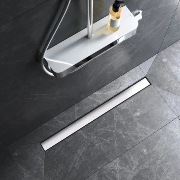 Душевой лоток с решеткой под плитку 80 см Am.Pm MasterFlow W01SC-U11-080-04SB хром матовый