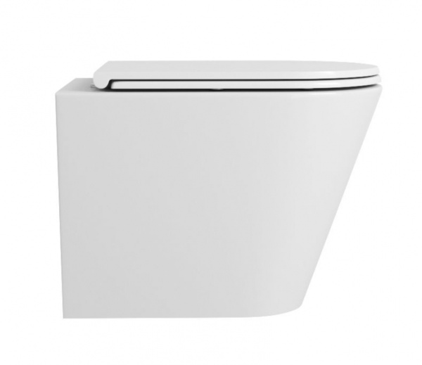 Унитаз подвесной безободковый OWL Vind Ruta-H с сиденьем DP микролифт OWLT190304