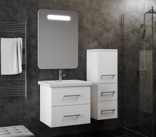 Тумба под раковину Opadiris Арабеско 60 Z0000010901 белый  (без раковины)