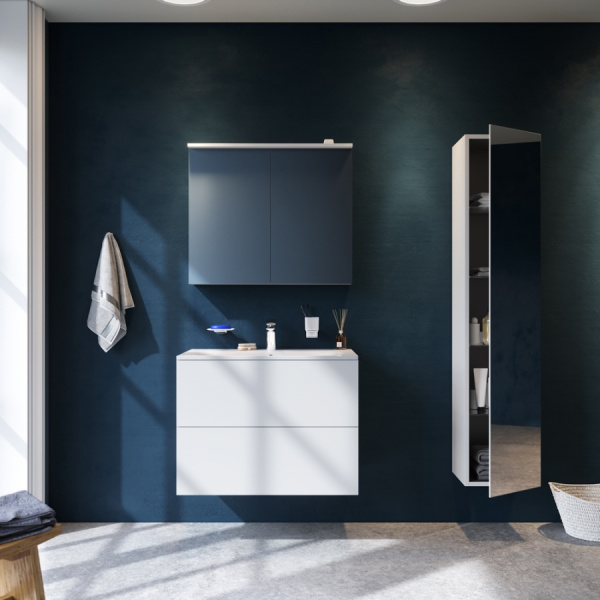 Зеркальный шкаф (80х68) Am.Pm Spirit 2.0 M70AMCX0801WG