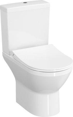 Напольный унитаз Vitra Integra Round безободковый 9833B003-7206