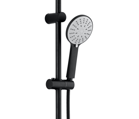 Душевая система Agger Gorgeous A0293544 смеситель с изливом, черный