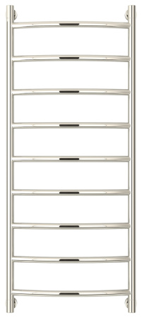 Полотенцесушитель Водяной Выгнутая Сунержа Галант + (120х50) Хром 00-0200-1250