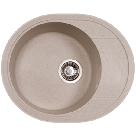 Мойка гранитная Ganzer 47x58 см (бежевый) GZ47058М