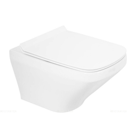 Унитаз подвесной безободковый BelBagno SELA BB3201CHR